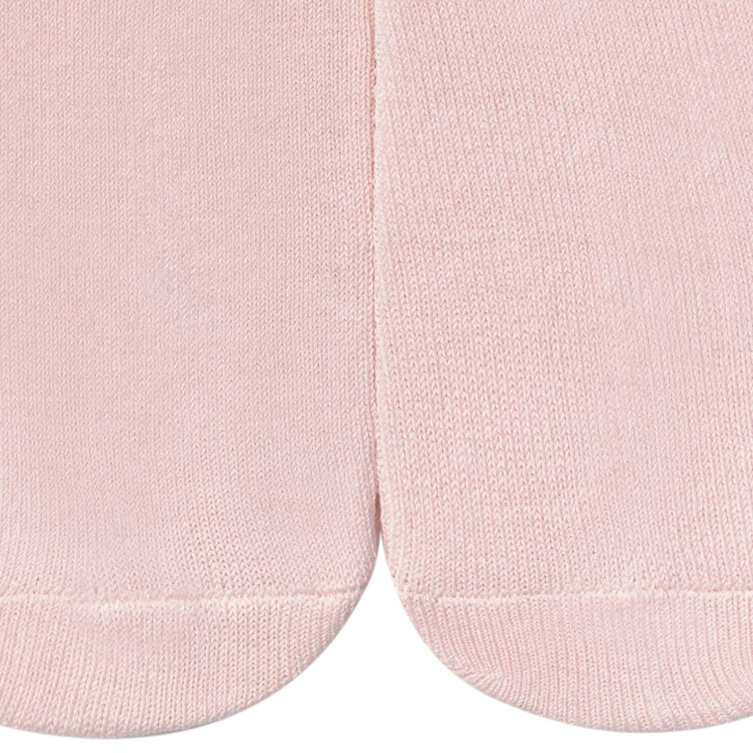 Baby Girls Pink Logo Tights, 4, hi-res