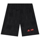 Boys Grey & Black Logo Star Wars Shorts Set, 1, hi-res