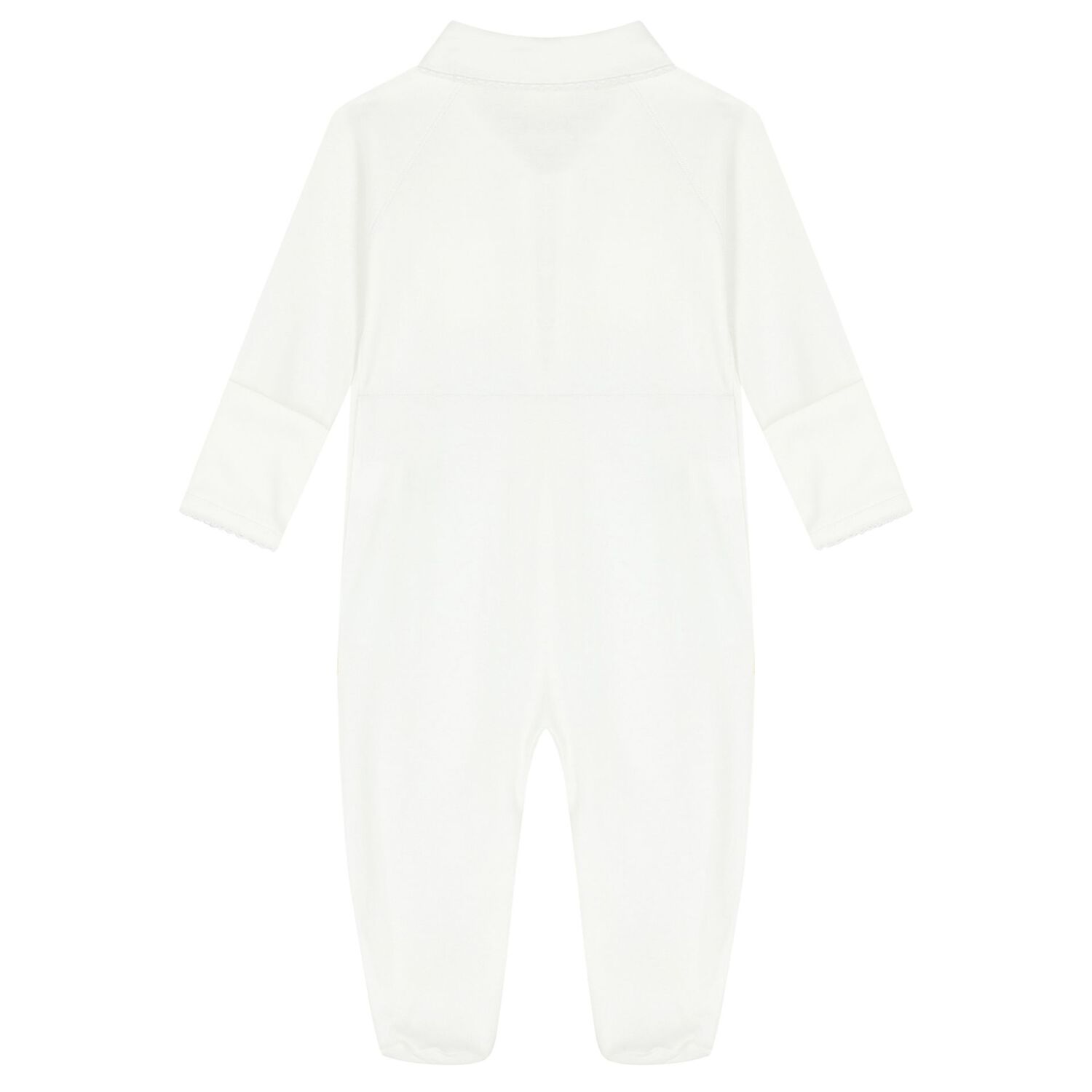 Unisex White Babygrow, 3, hi-res image number null