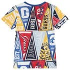 Boys Multi-Coloured Logo T-Shirt, 3, hi-res