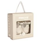 Baby Boys Ivory Pre Walker Shoes, 1, hi-res