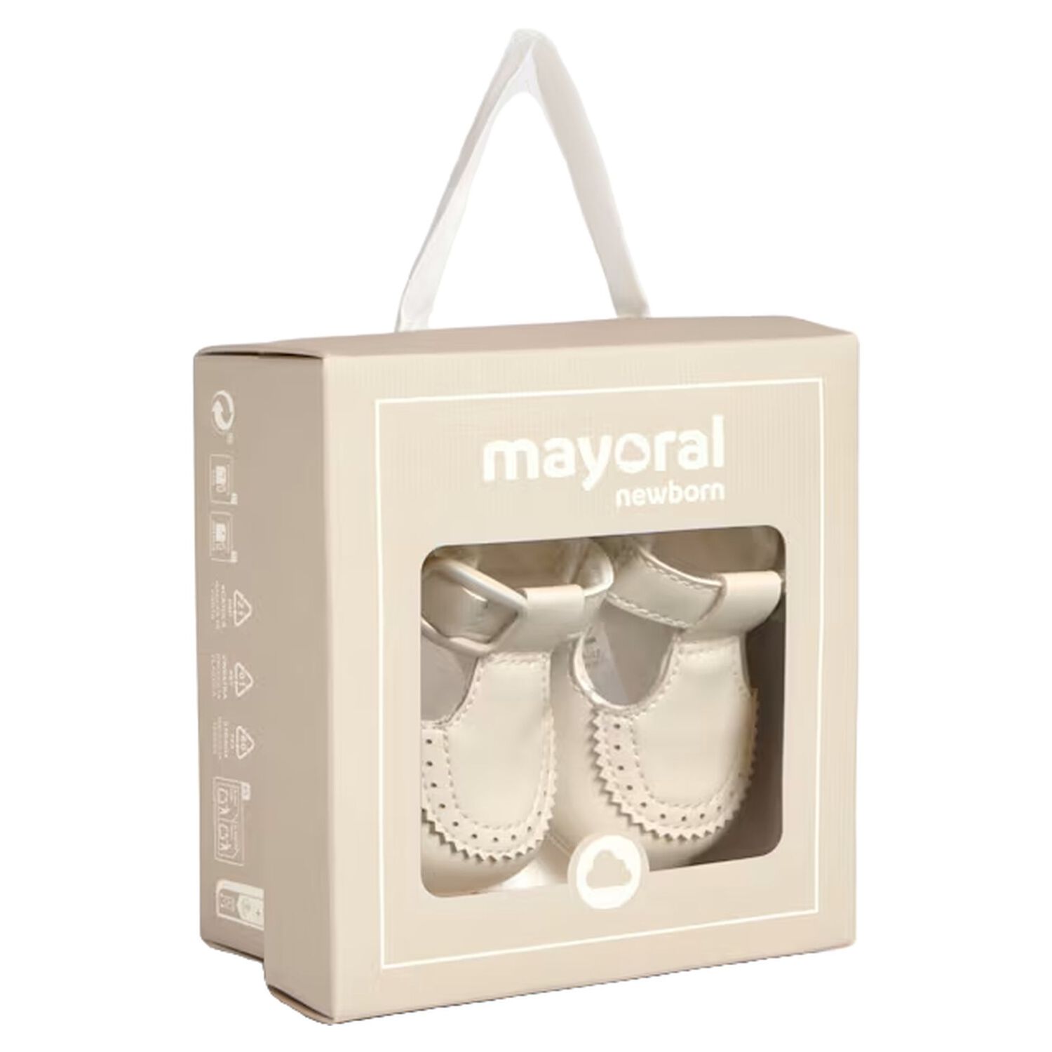 Baby Boys Ivory Pre Walker Shoes, 1, hi-res