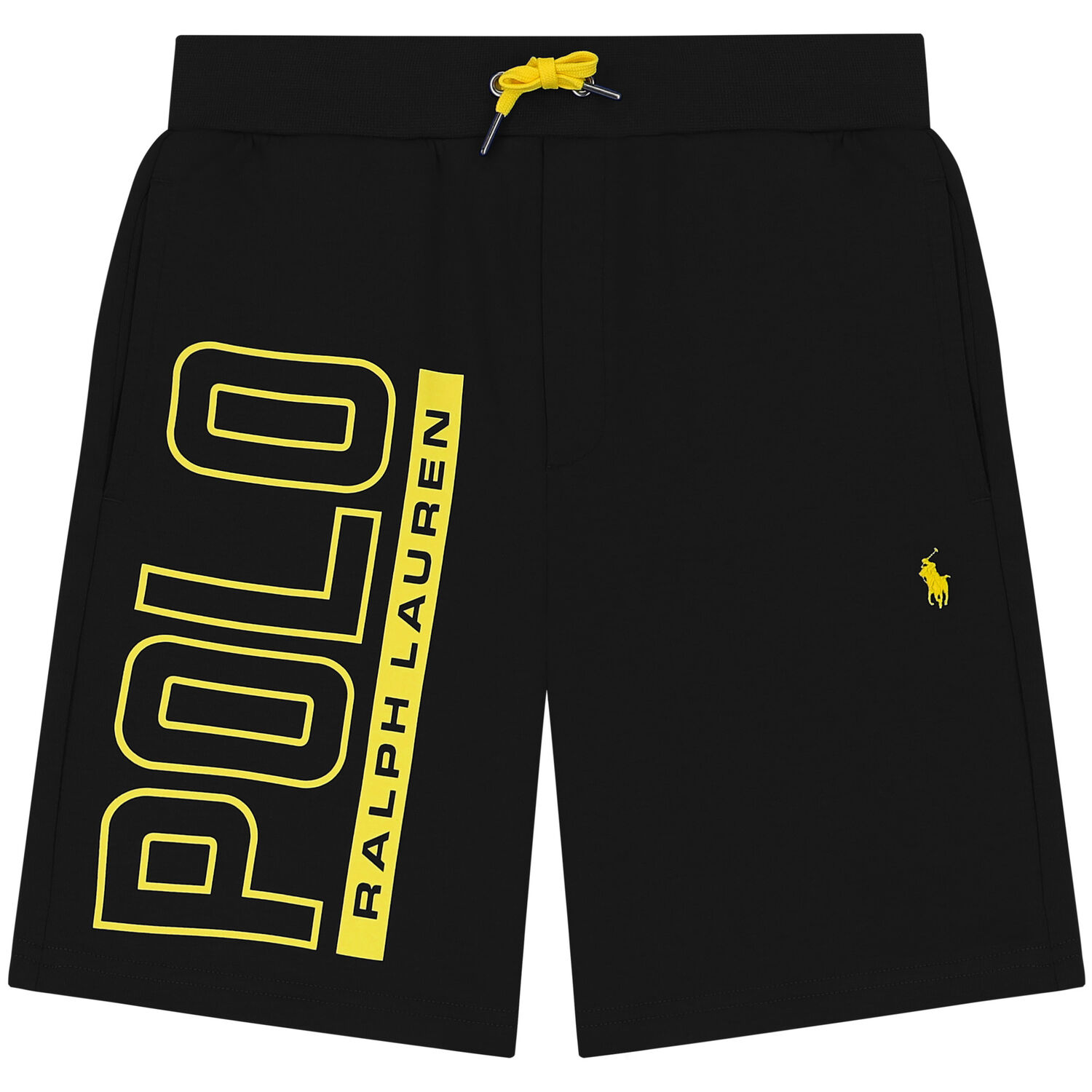Boys Black Logo Shorts, 2, hi-res image number null