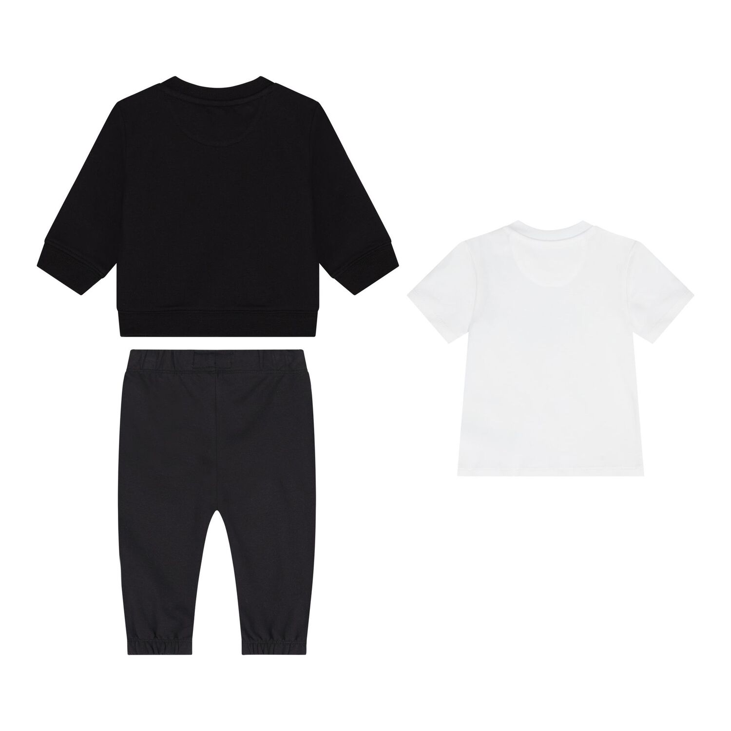 Baby Boys Blue & White 3-Piece Tracksuit Gift Set, 1, hi-res