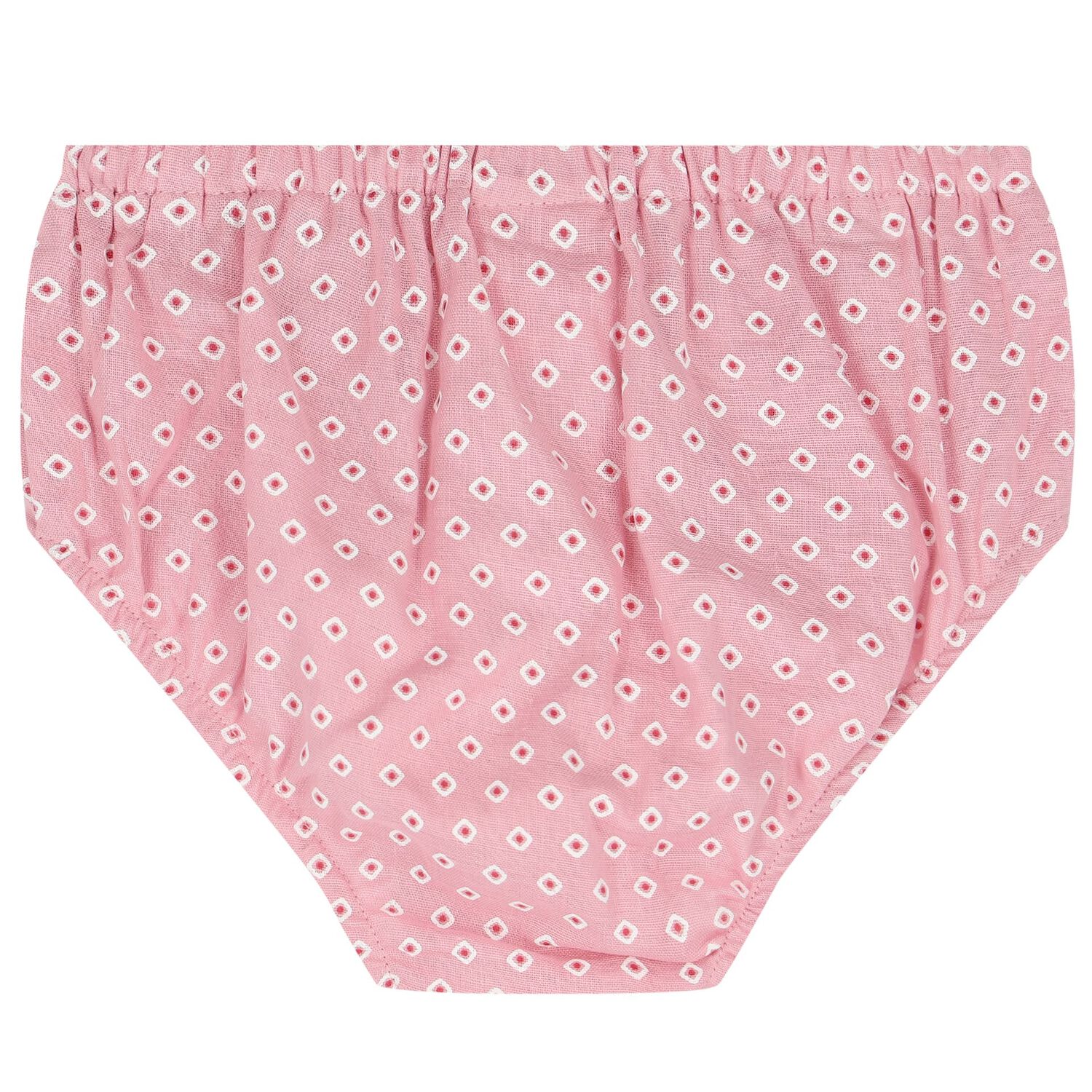 طقم بنات فستان وربطة رأس باللون الوردي, 1, hi-res image number null