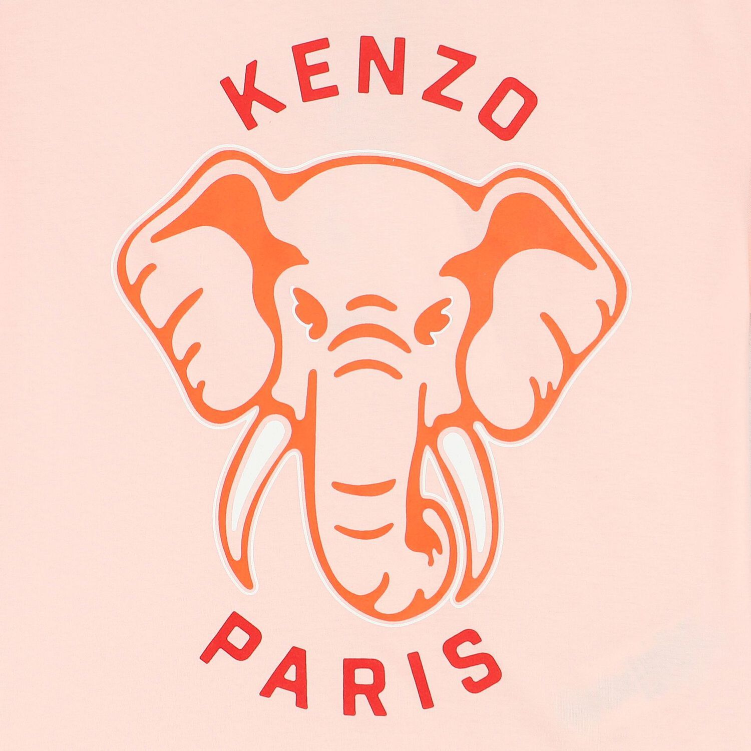 Girls Pink Elephant Logo T-Shirt, 1, hi-res image number null