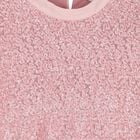 Girls Metallic Pink Sequin Skirt Set, 1, hi-res