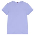 Boys Purple Logo T-Shirt, 1, hi-res