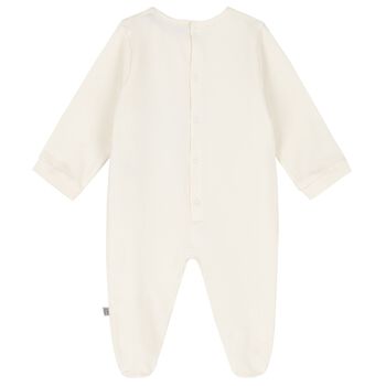 Ivory Logo Babygrow