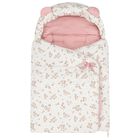 Baby Girls Ivory & Pink Nest, 1, hi-res