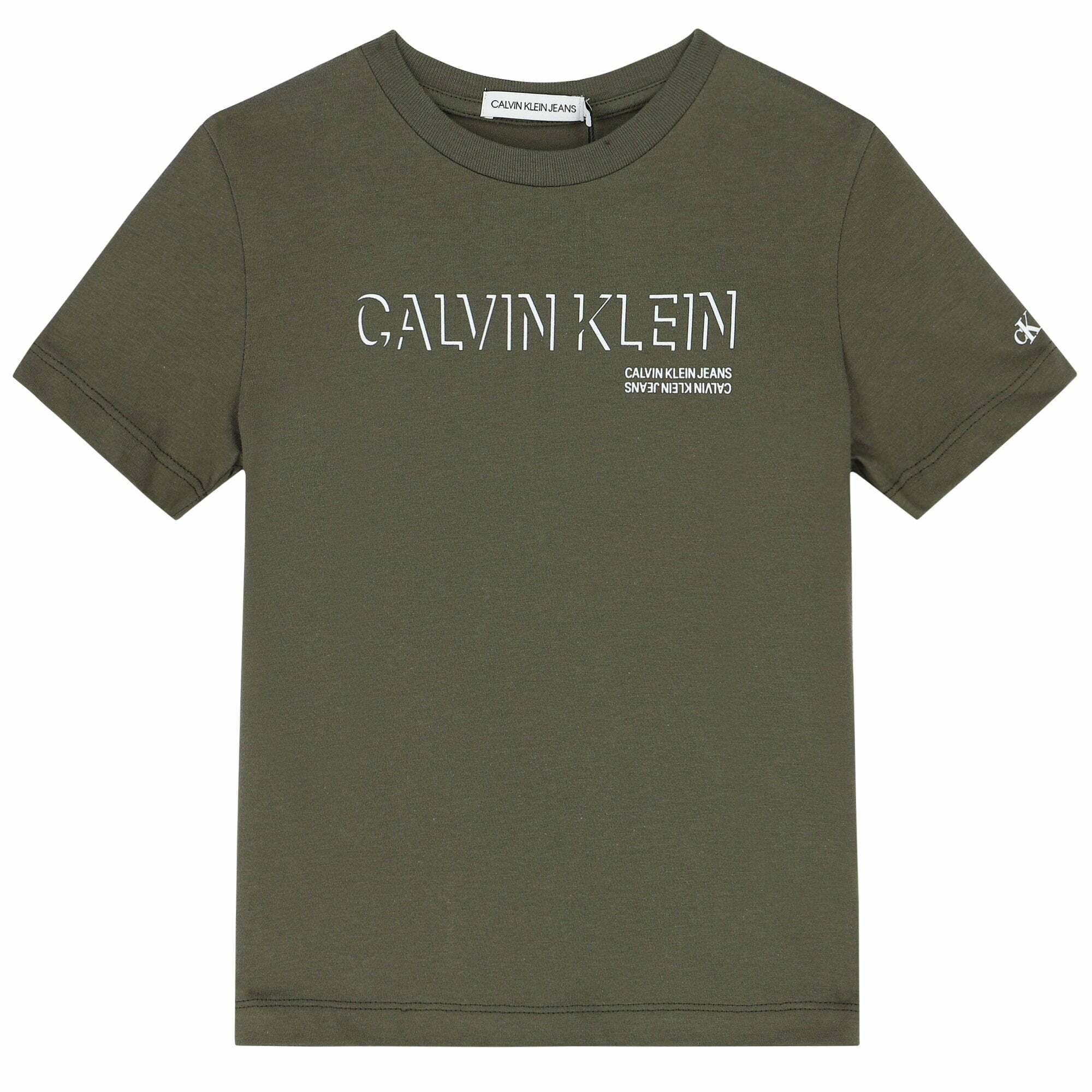 Calvin klein khaki t shirt 2025