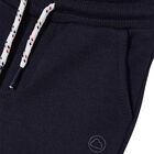 بنطلون رياضي بالشعار باللون الكحلي للأولاد , 1, hi-res