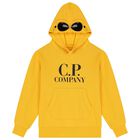 Boys Yellow Logo Hooded Top, 3, hi-res
