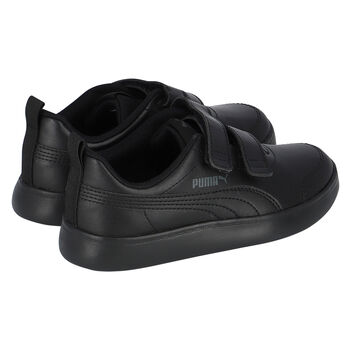 Boys Black Courtflex Trainers