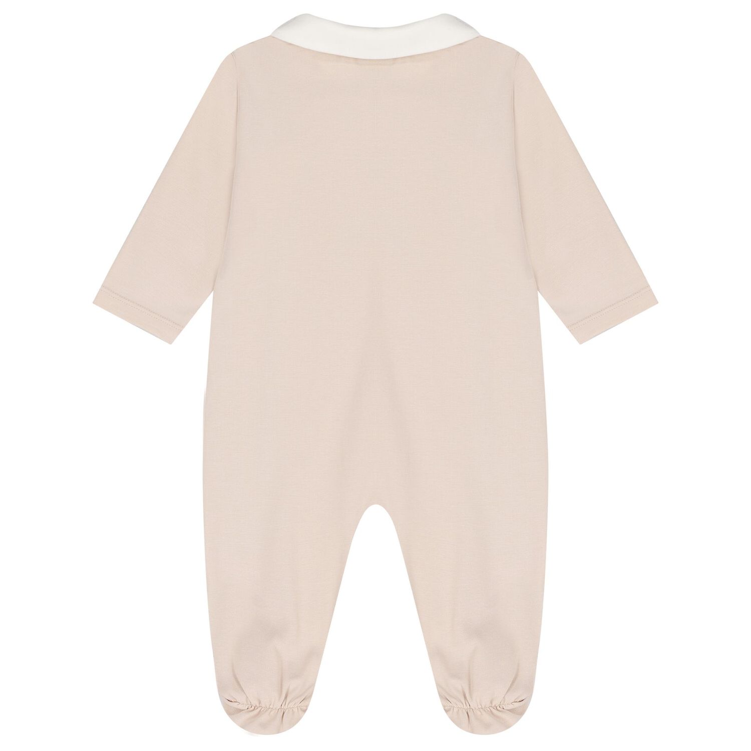 Beige & Ivory Logo Babygrow Gift Set, 1, hi-res