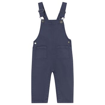 Younger Boys Navy Blue Dungaree