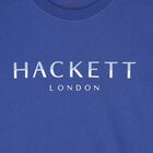 تيشيرت اولاد بالشعار باللون الازرق, 3, hi-res