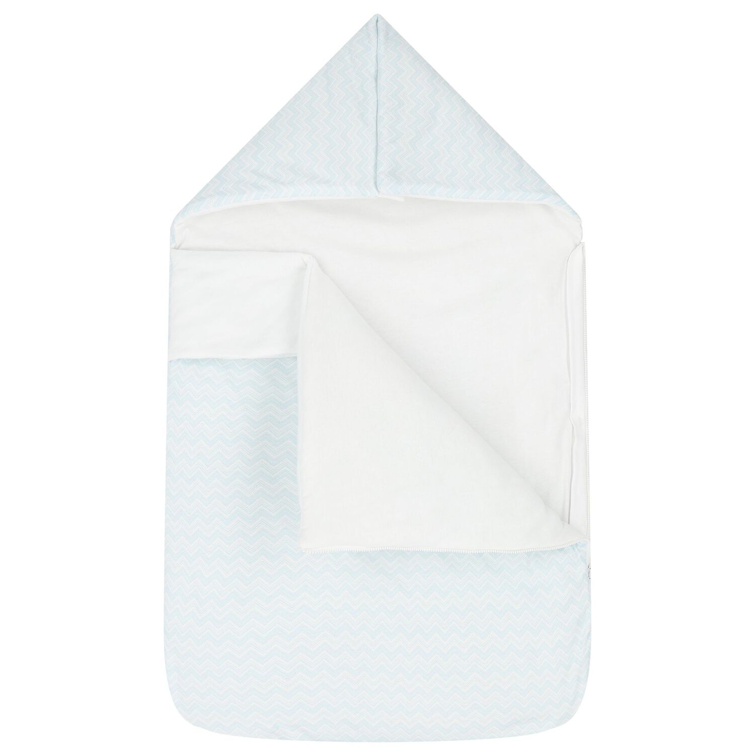 مدس أولاد بالشعار متعرج باللون الأزرق للأطفال , 1, hi-res