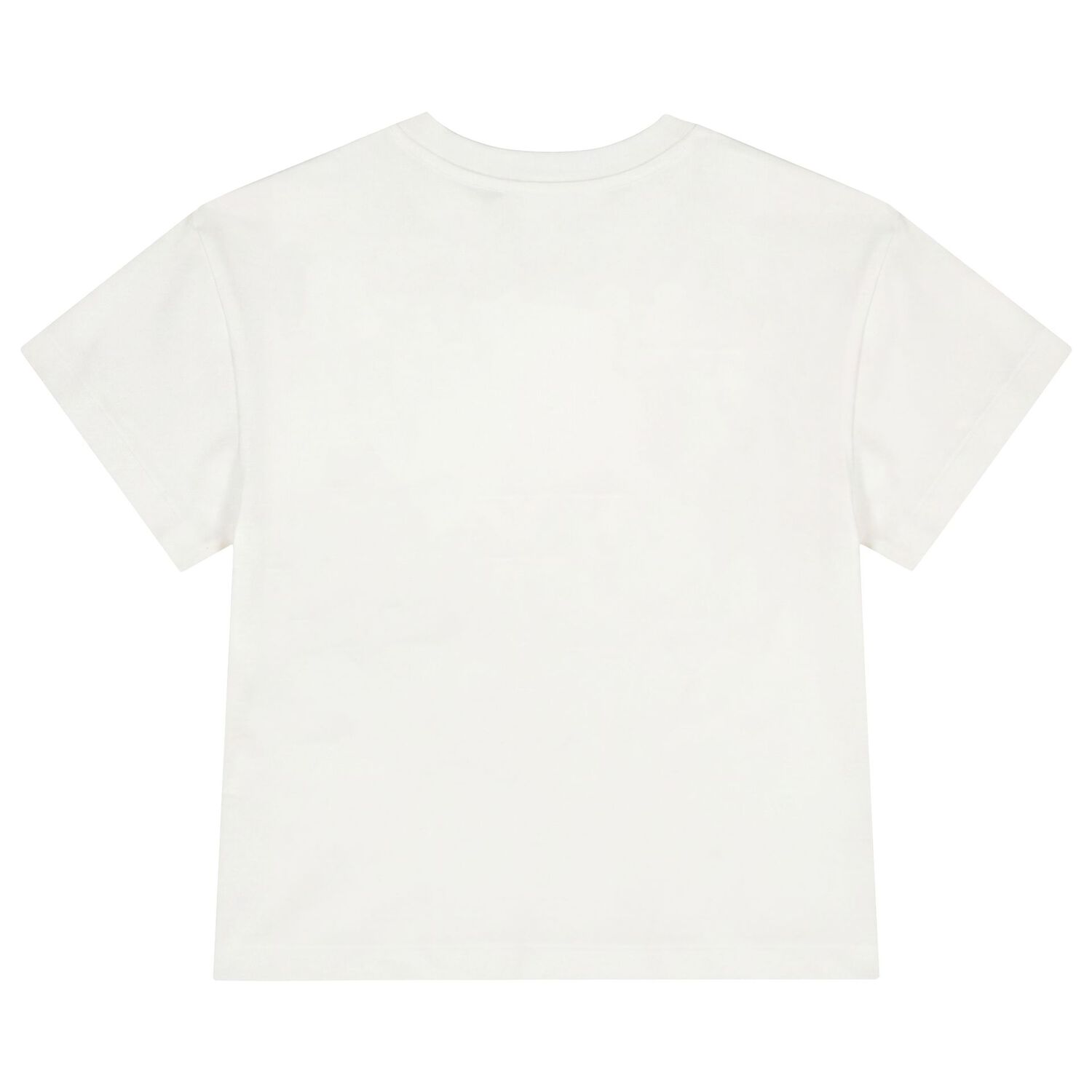 Girls Mini Me Ivory Logo T-Shirt, 1, hi-res