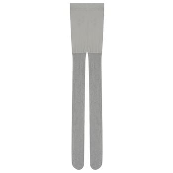 Girls Grey Shimmer Tights