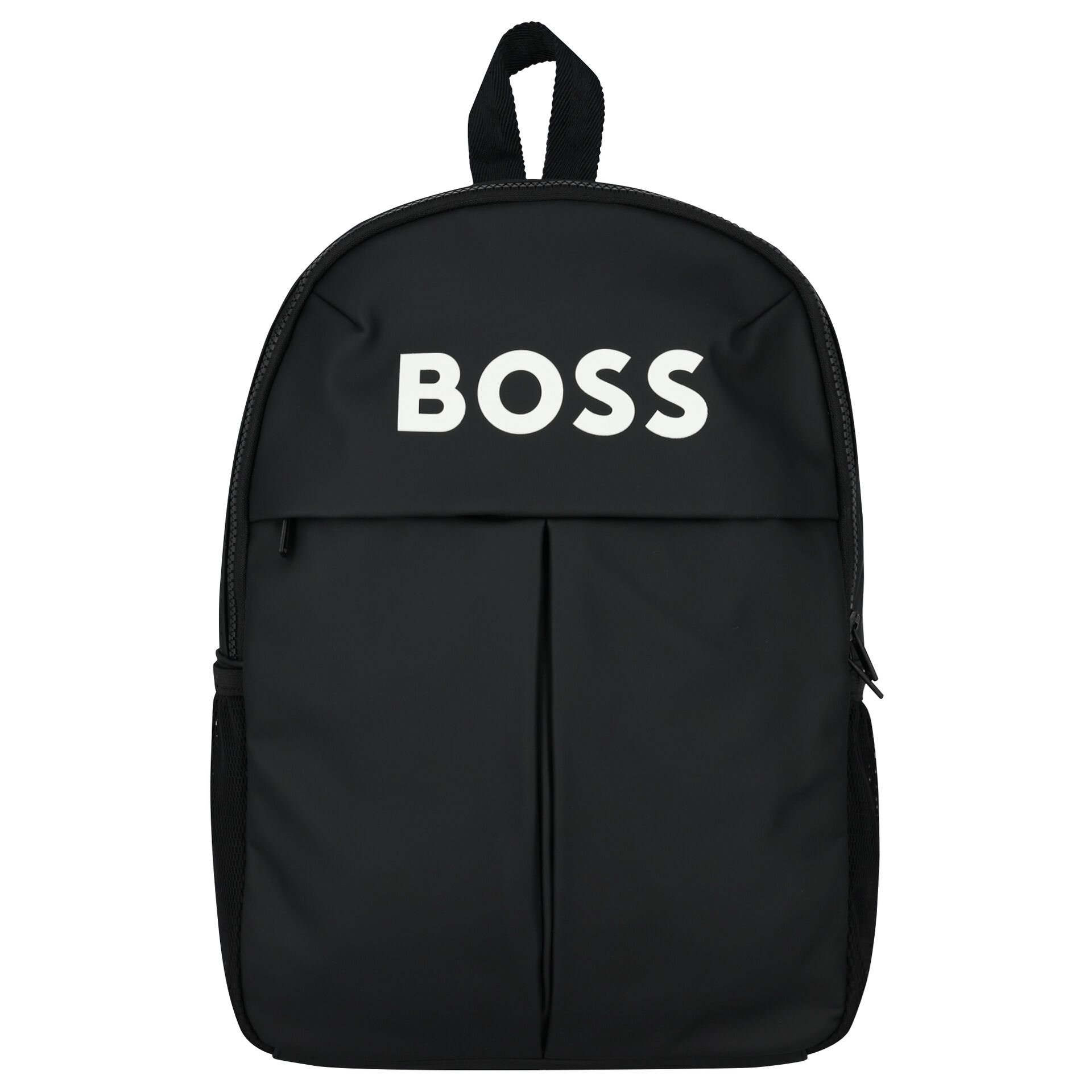 BOSS Boys Black Logo Backpack Junior Couture Bahrain