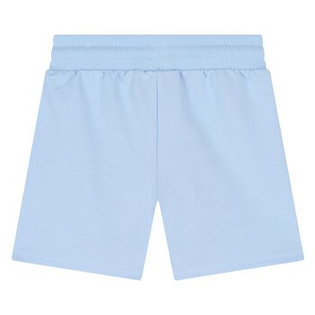 Younger Boys Blue Cotton Jersey Shorts