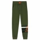 Boys Green Logo Joggers, 1, hi-res