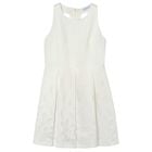 Girls Ivory Dress, 1, hi-res
