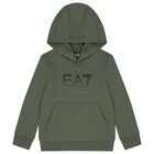 Boys Green Logo Tracksuit, 1, hi-res