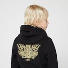Boys Black Dragon Logo Hooded Top, 1, hi-res