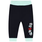 بدلة أولاد رياضية بالشعار باللون الكحلي والأخضر (3 قطع ) , 1, hi-res