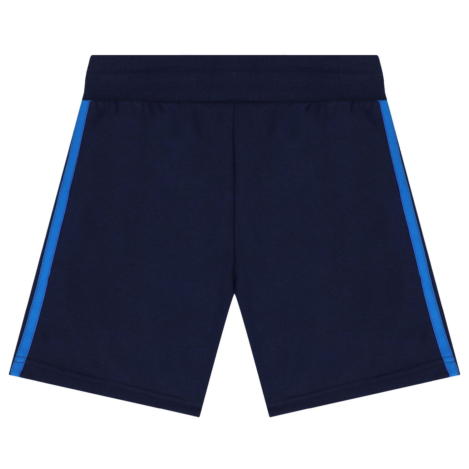 White & Blue Logo Shorts Set, 2, hi-res image number null