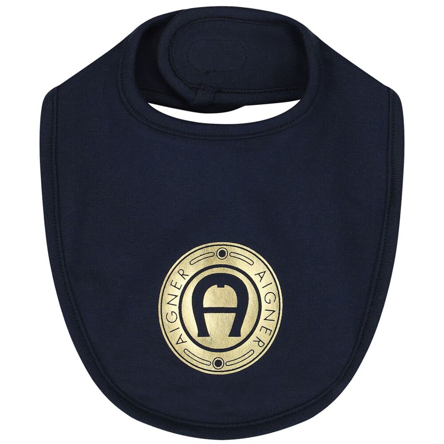 Navy Blue & Gold Logo Babygrow Gift Set, 2, hi-res