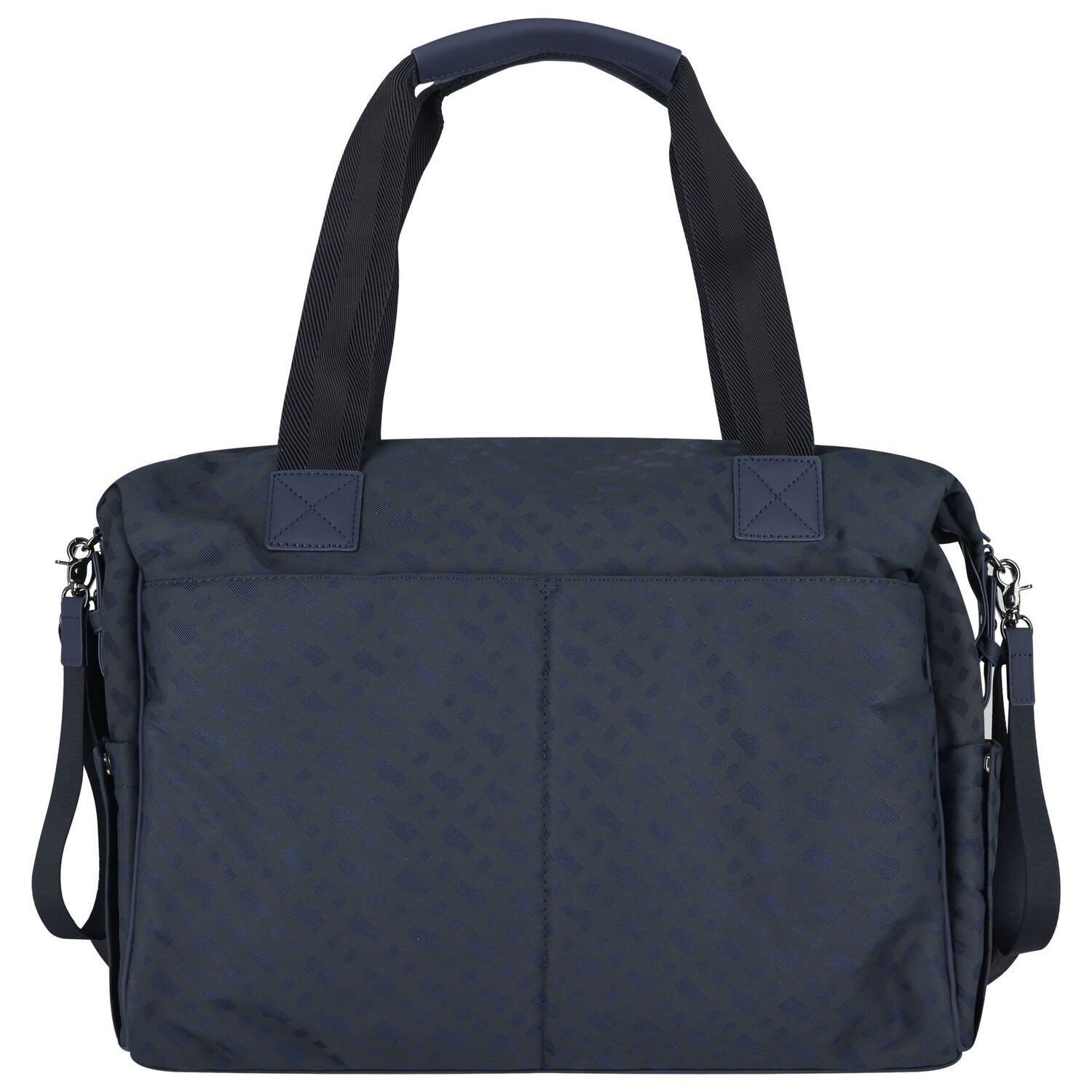 Navy Blue Logo Baby Changing Bag, 1, hi-res