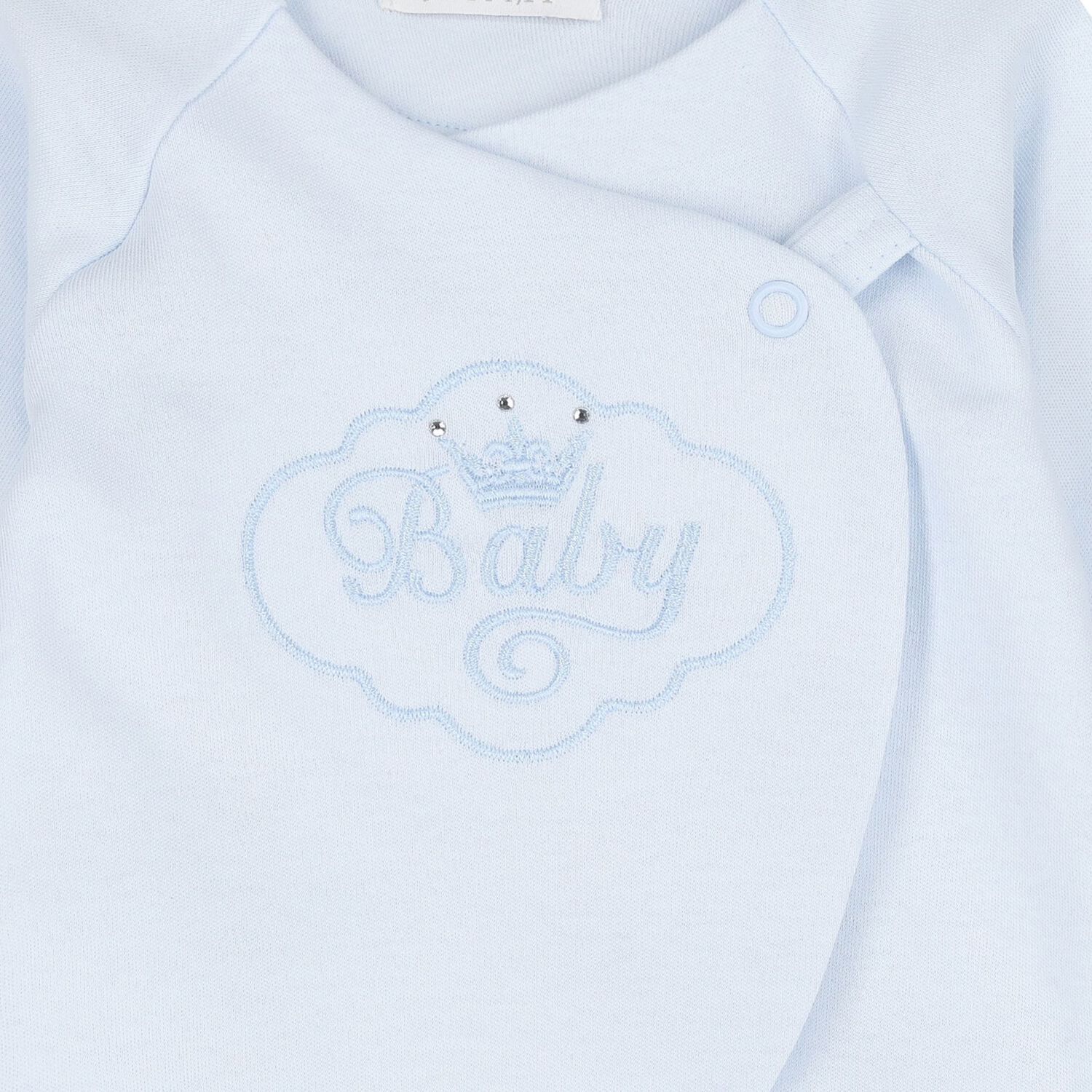 Baby Boys Blue Babygrow Gift Set, 1, hi-res image number null