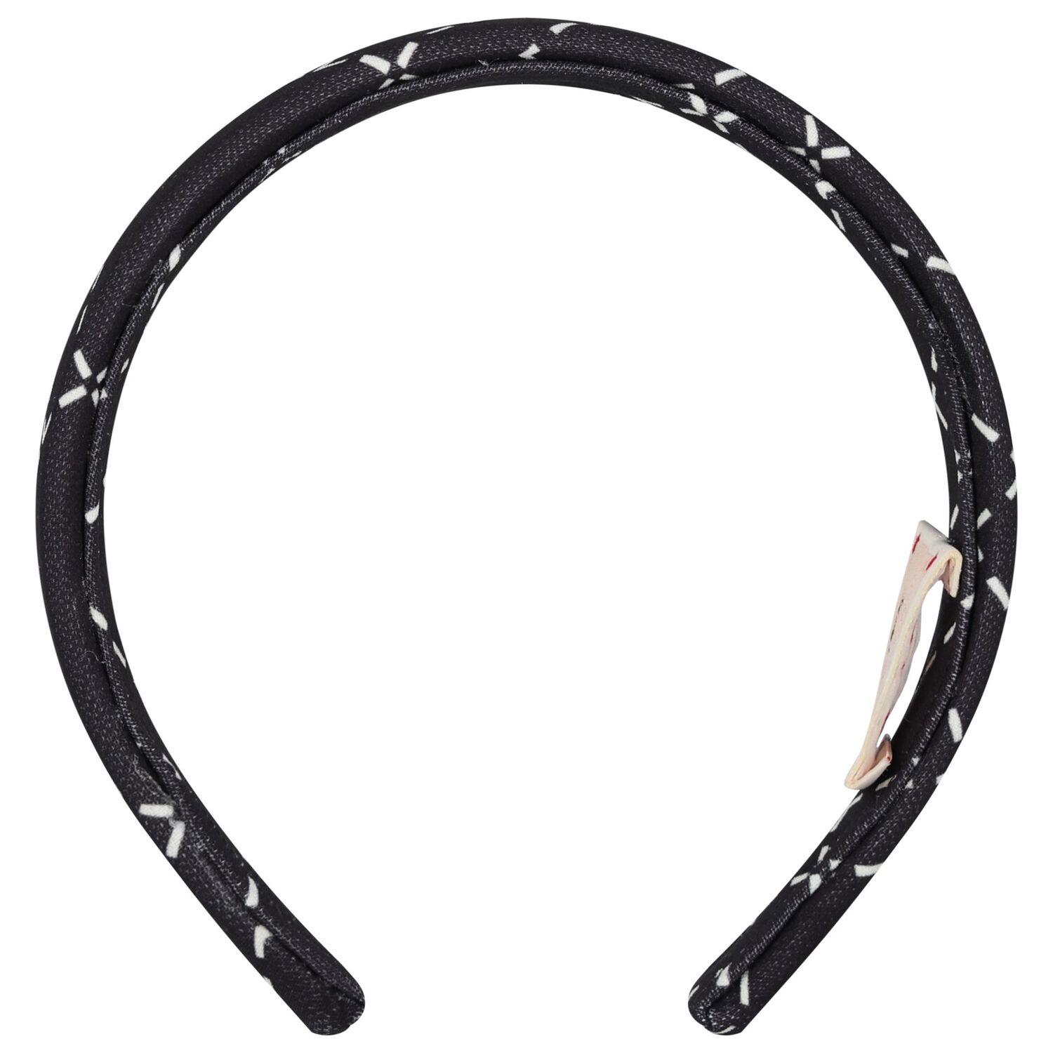 Girls Black Logo Headband, 3, hi-res image number null