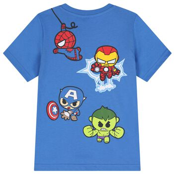 Boys Blue Marvel T-Shirt