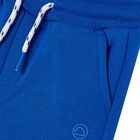 Younger Boys Blue Logo Joggers, 3, hi-res
