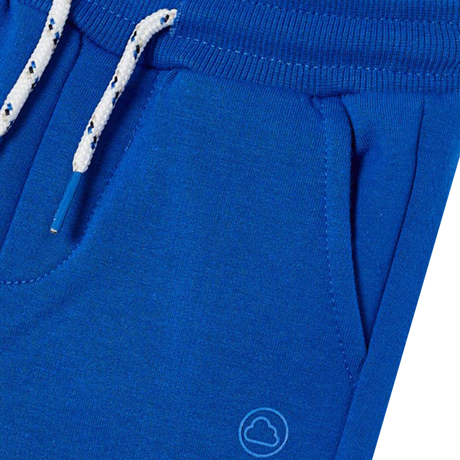 Younger Boys Blue Logo Joggers, 3, hi-res
