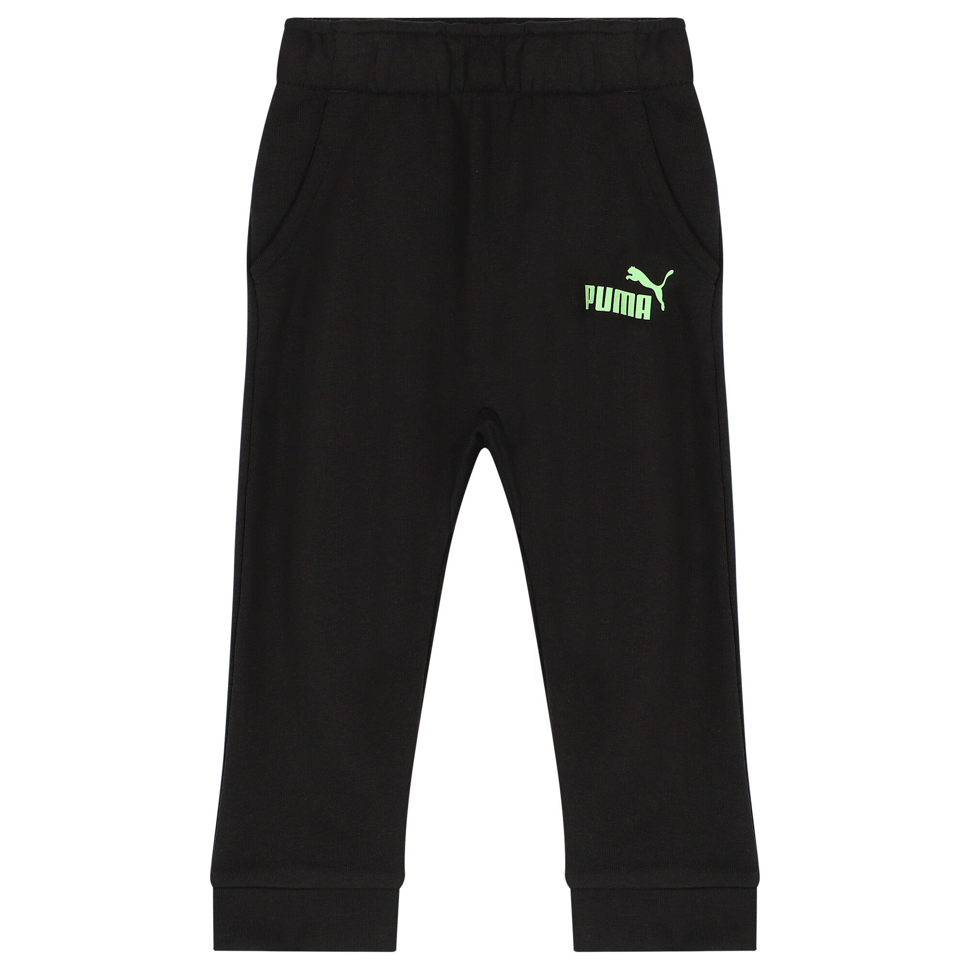 Puma Younger Boys Blue White Black Logo Tracksuit Junior Couture Australia