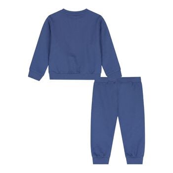 Baby Boys Blue Teddy Bear Tracksuit