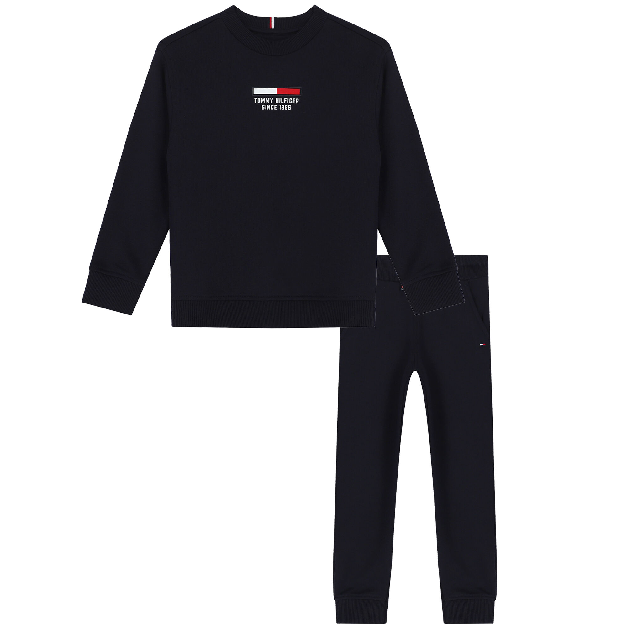 Tommy Hilfiger Boys Navy Logo Tracksuit Junior Couture USA