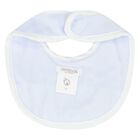 Baby Boys Blue Smocked Bib, 1, hi-res