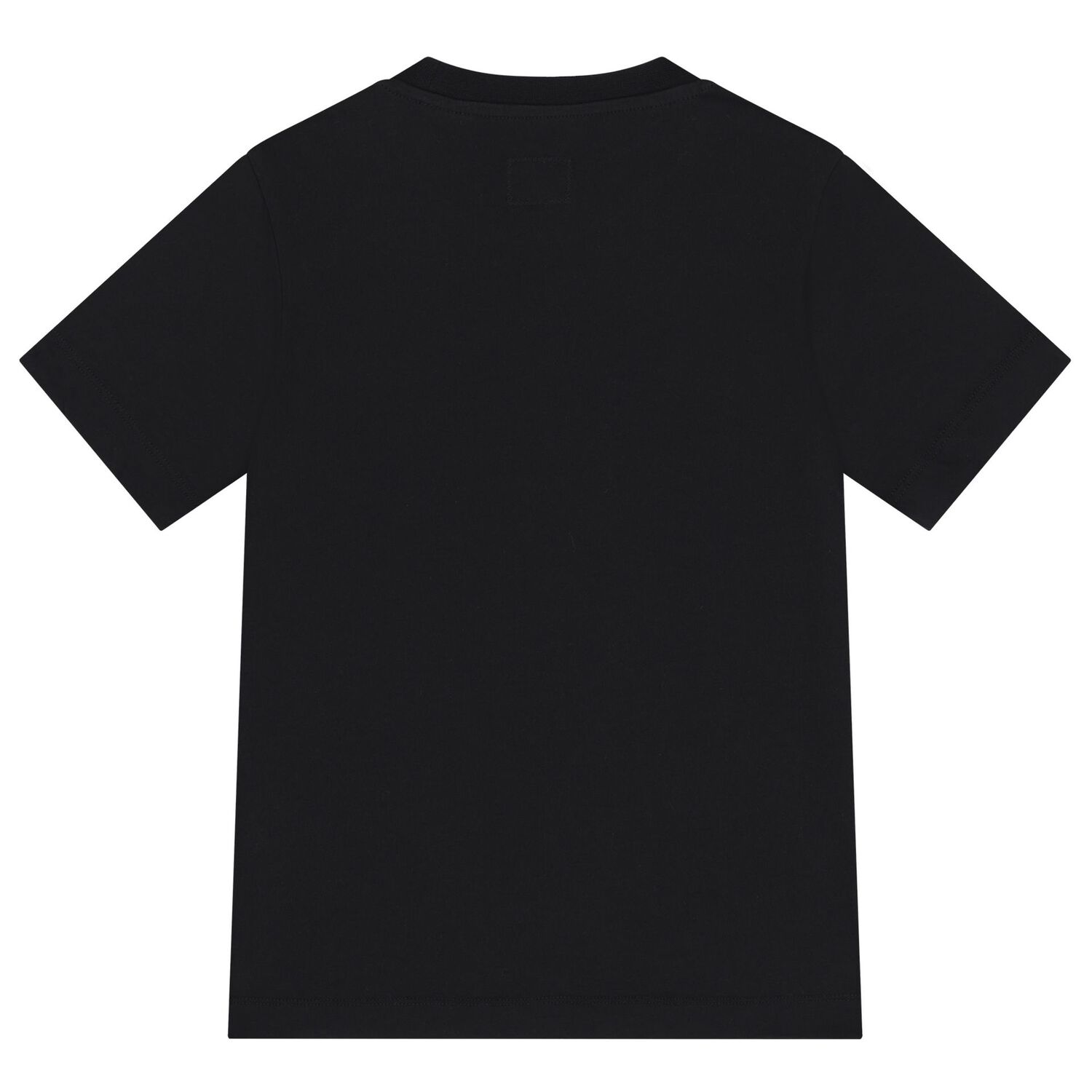 Boys Black Logo T-Shirt , 2, hi-res