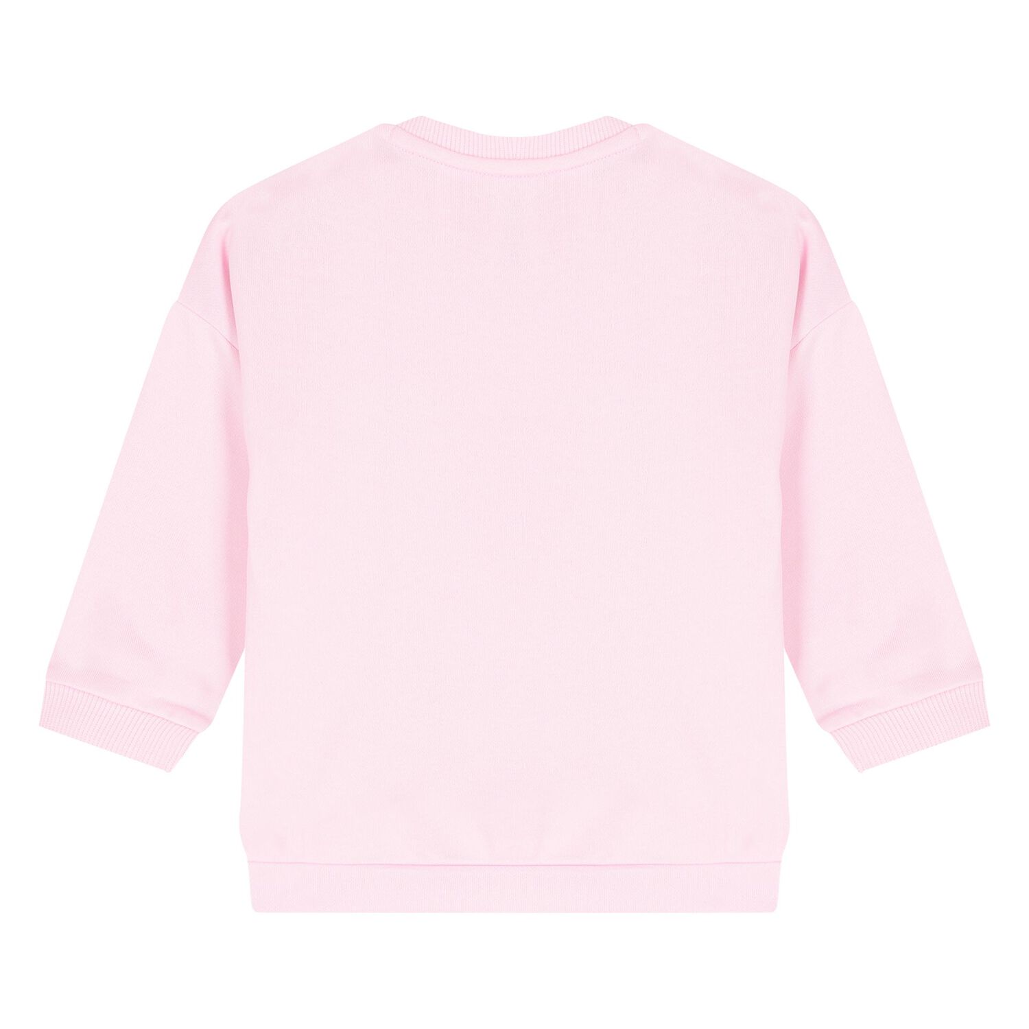 Younger Girls Pink Logo Tracksuit, 1, hi-res