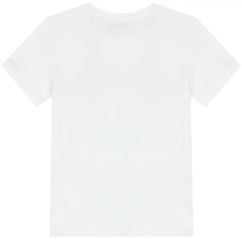 Girls White Logo T-Shirt