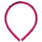 Girls Pink Embellished Headband, 1, hi-res