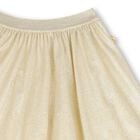 Girls Gold Metallic Tulle Skirt, 1, hi-res