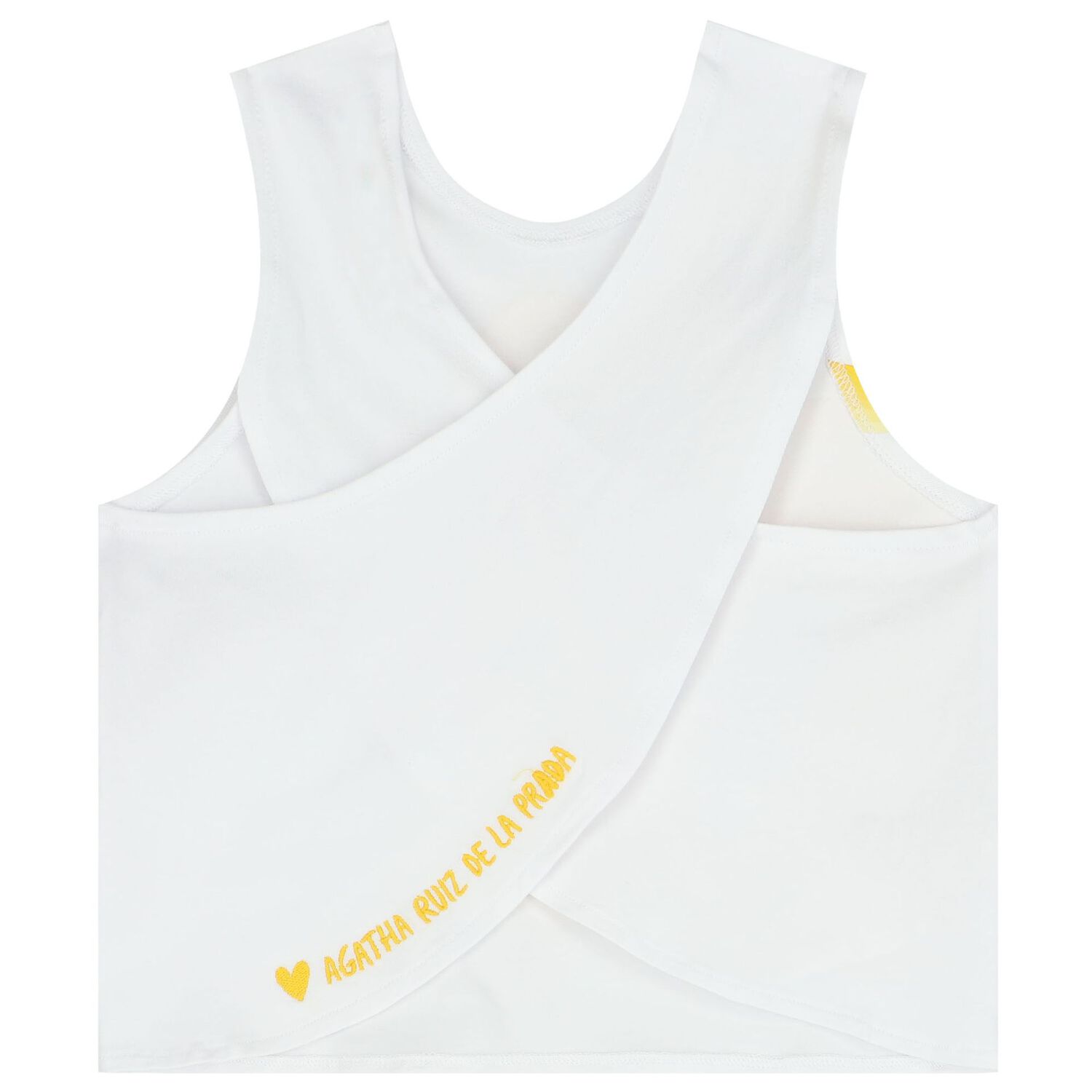 Girls Yellow & White Shorts Set, 1, hi-res image number null