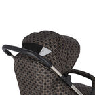 عربة بالشعار باللون البني والأسود, 1, hi-res